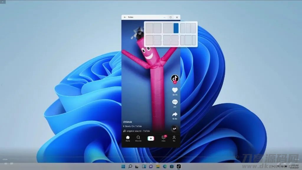 Windows11刚发布的时候微软就爆出Windows11系统将支持安装安卓应用，在PC电脑上刷抖音、点外卖将变得更简单，这让很多的用户都非常期待。但在Windows11测试版发布到现在的几个月期间一直没有太多消息，就在大家以为要嗝屁的时候，这个可以PC电脑上安装安卓应用的安卓子系统WSA(Windows Subsystem for Android）它突然上线了。鱼见海科技-小程序源码-网站源码-免费源码-网创项目-网赚项目-无人直播-弹幕游戏直播鱼见海资源网-免费PHP网站源码模板,插件软件资源分享平台！