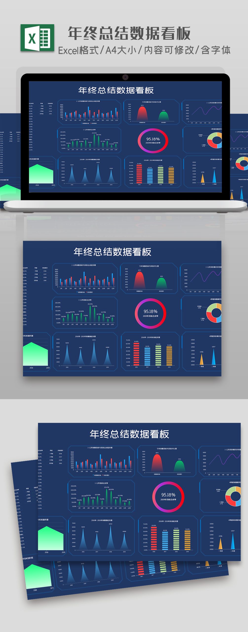 年终总结数据看板鱼见海科技-小程序源码-网站源码-免费源码鱼见海资源网-免费PHP网站源码模板,插件软件资源分享平台！