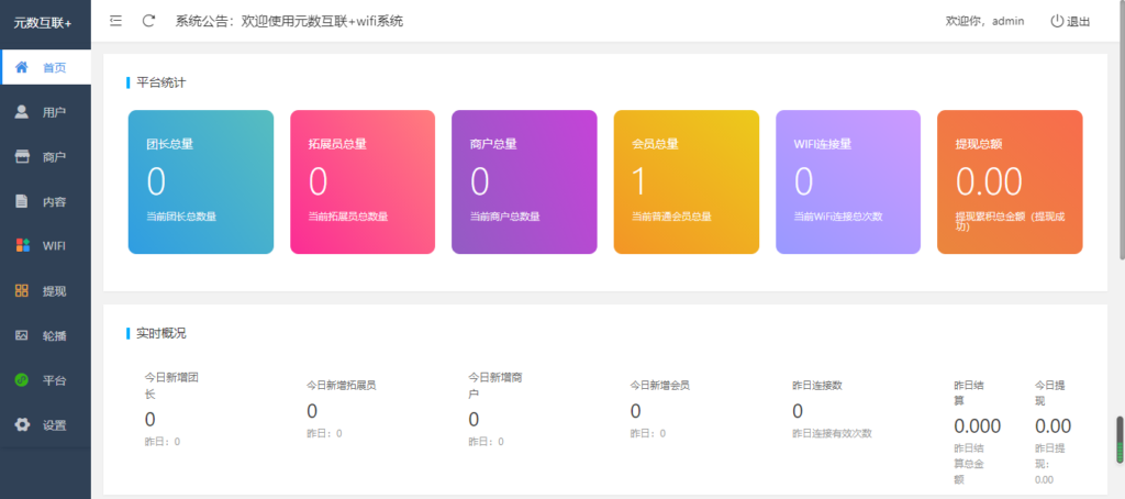 图片[5]鱼见海科技-小程序源码-网站源码-免费源码WiFi分销小程序3.0.9源码独立版 有前后端数据库鱼见海科技-小程序源码-网站源码-免费源码鱼见海资源网-免费PHP网站源码模板,插件软件资源分享平台！