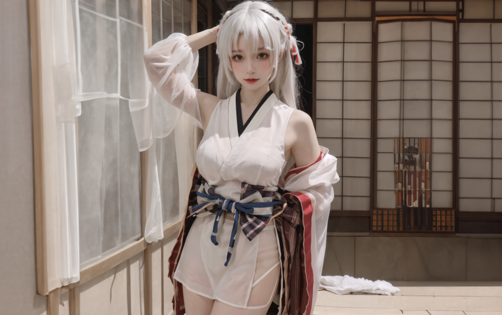 透明白纱清凉少女套图 AI绘画 8K美女壁纸鱼见海科技-小程序源码-网站源码-免费源码鱼见海资源网-免费PHP网站源码模板,插件软件资源分享平台！