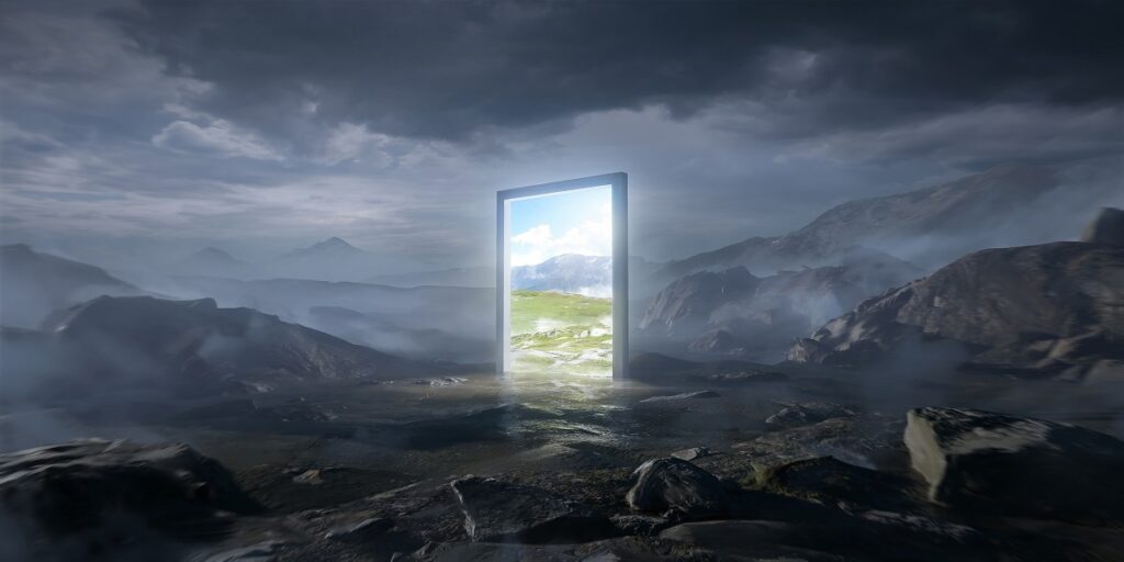 幻想艺术_自然_山_景观_云_环境_数字艺术_穿梭门鱼见海科技-小程序源码-网站源码-免费源码鱼见海资源网-免费PHP网站源码模板,插件软件资源分享平台！