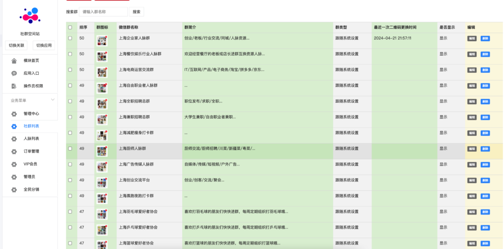 图片[4]鱼见海科技-小程序源码-网站源码-免费源码社群空间站 一键发布微信群 精品优质社群的搜索和发布平台鱼见海科技-小程序源码-网站源码-免费源码鱼见海资源网-免费PHP网站源码模板,插件软件资源分享平台！
